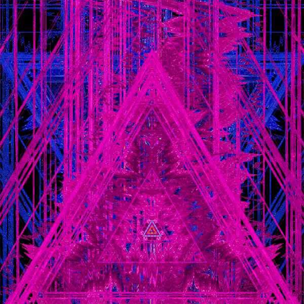 One of my latest works, the psychedelic triangle. 